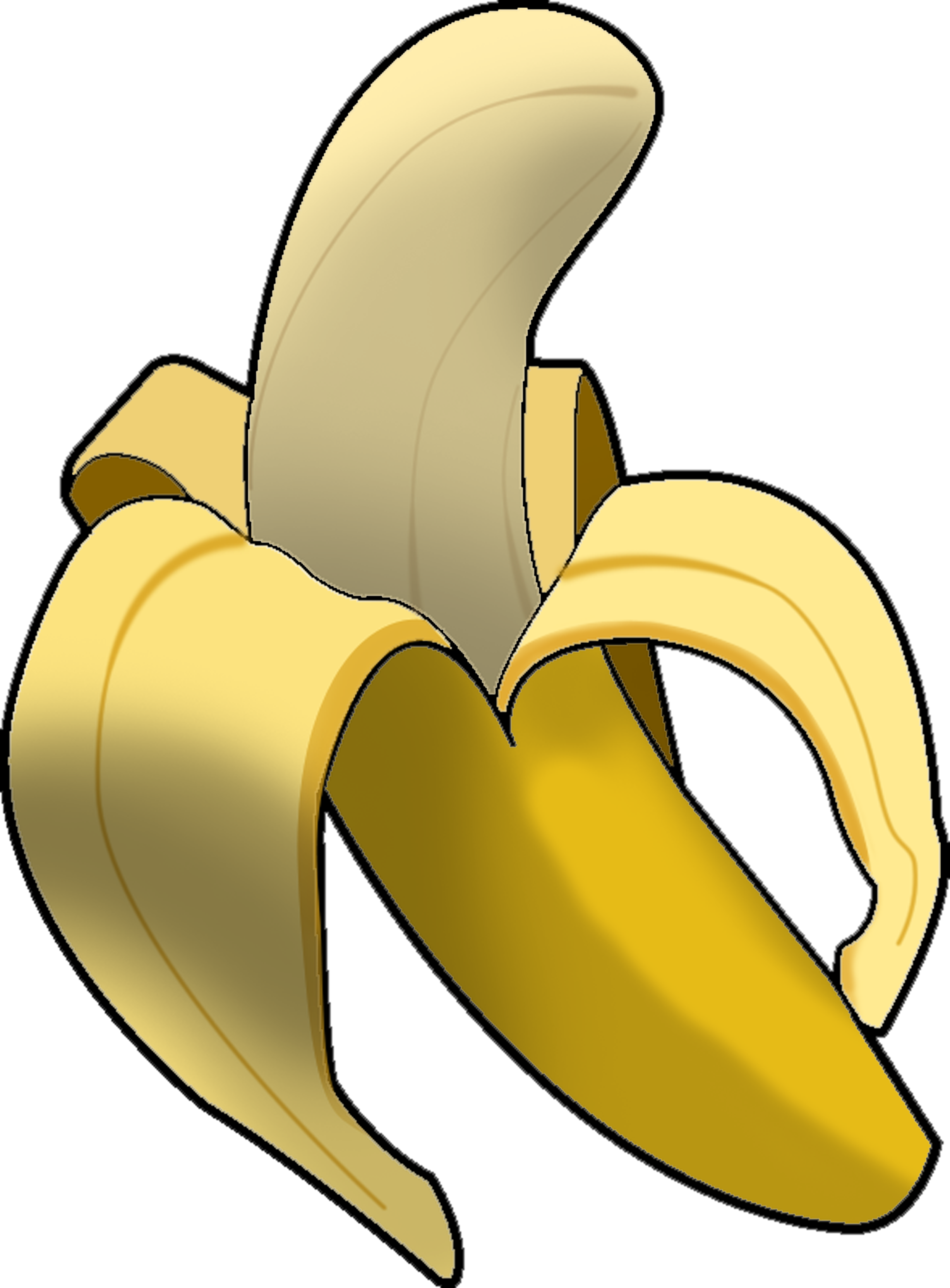 Banana Split Clipart.