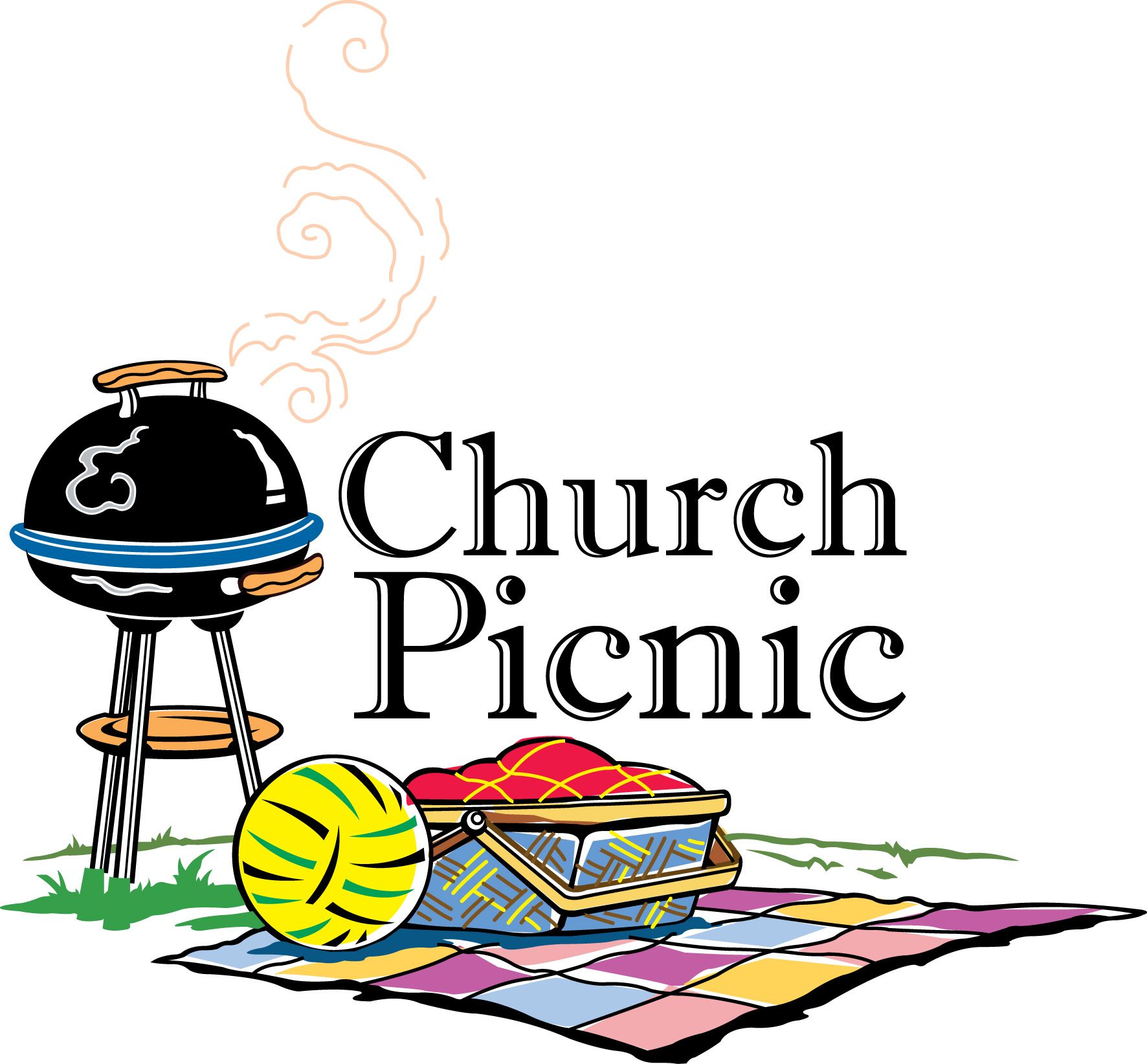 Company Picnic Clipart.