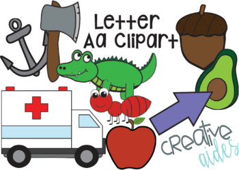 Letter Aa Clipart.