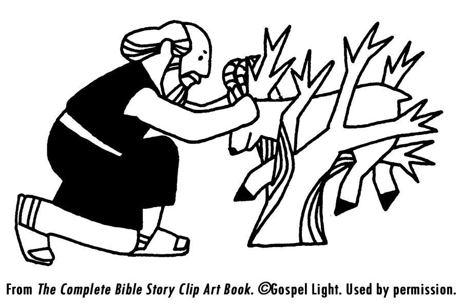 Abraham And Sarah Bible Clip Art.