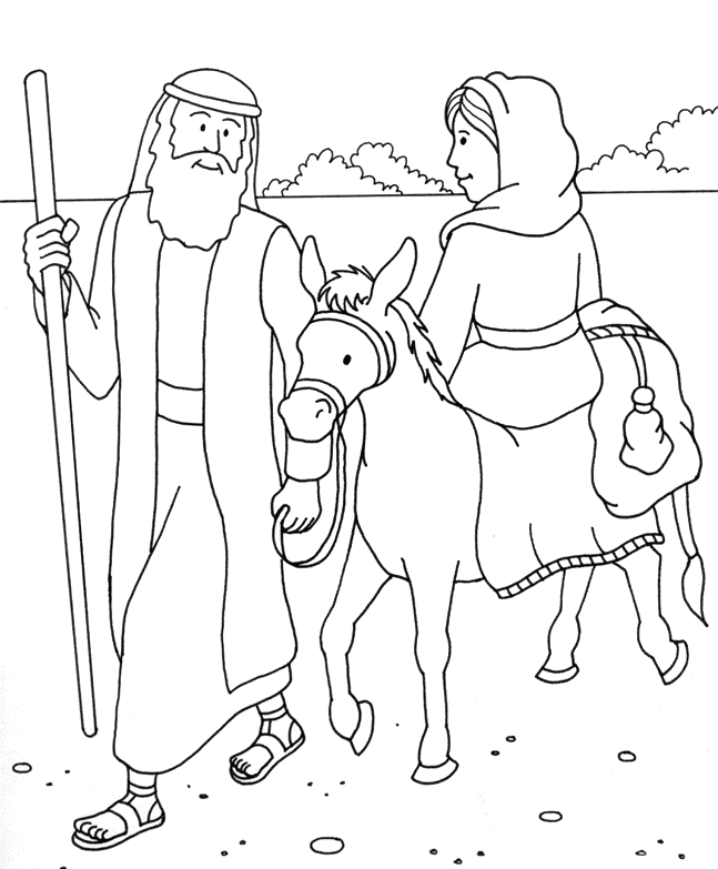 Free Abraham And Sarah Coloring Page, Download Free Clip Art.