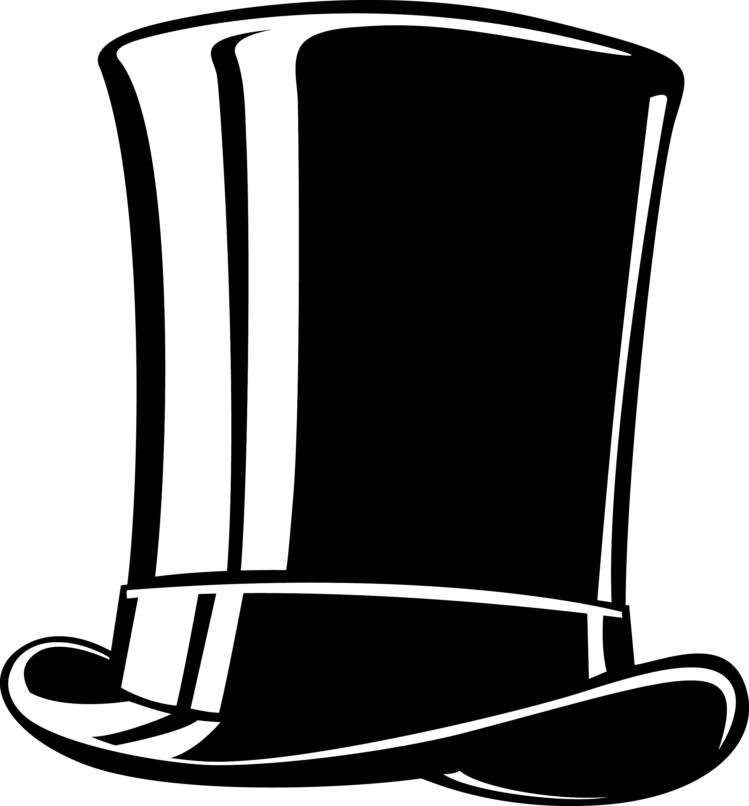 Abraham lincoln clipart lincoln top hat, Abraham lincoln.