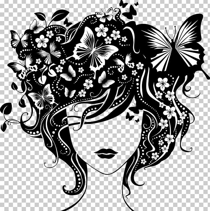 Woman Girl Abstract Art PNG, Clipart, Art, Black And White.