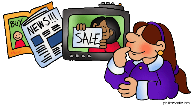 Advertising clip art free.