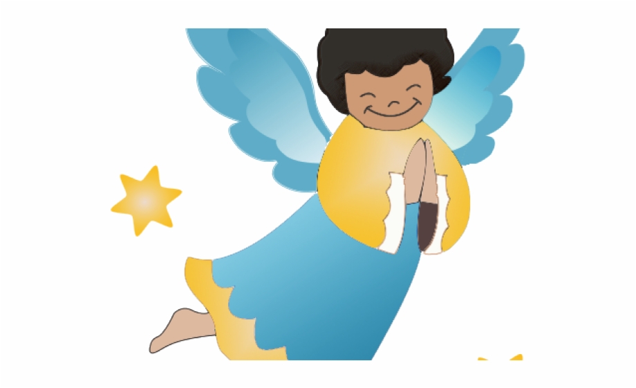 11576 Angel free clipart.