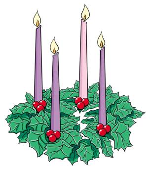 Advent Wreath Clipart.