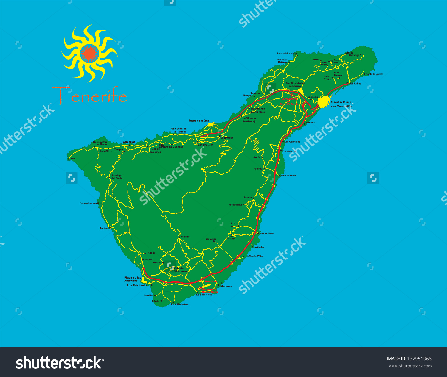 Tenerife Clip Art.