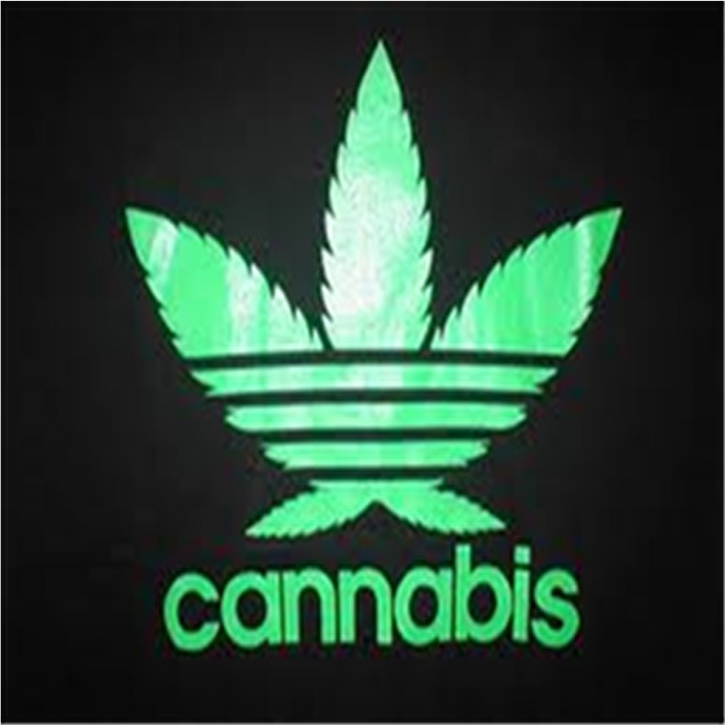 Adidas weed Logos.