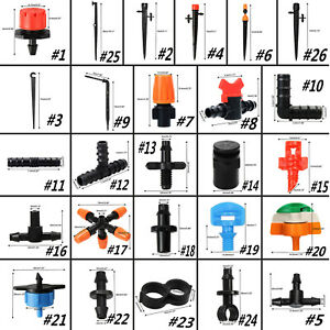 Details about Adjustable Auto Plant Dripper Micro Drip Irrigation  Sprinklers Watering System.