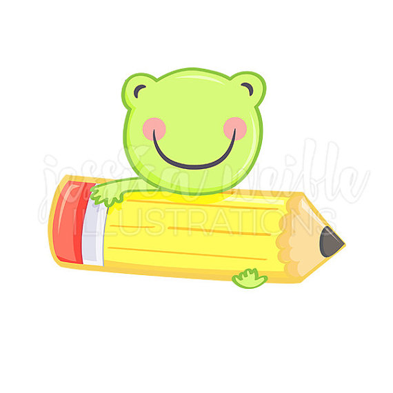 Cute Pencil Clipart.