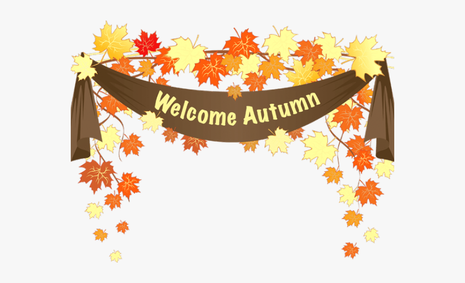 Fall Clipart Welcome.