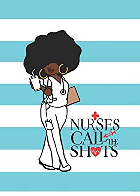 Nurses Call the Shots: 150 Pages Journal Aqua Notebook Diary.