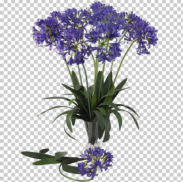 Nearly Natural African Lily With Urn Artificial Flower PNG.