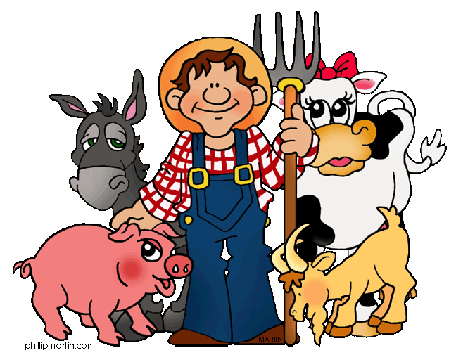 Livestock Farming Clipart.