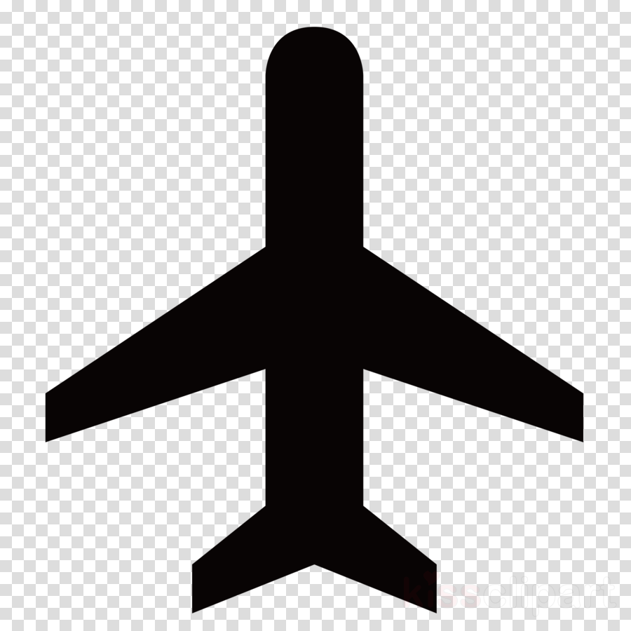 Airplane Symbol clipart.