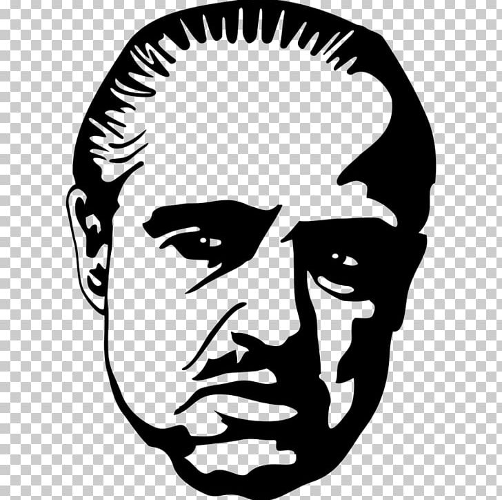 Marlon Brando The Godfather Vito Corleone Gangster PNG.