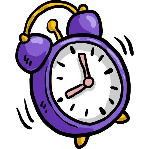 Alarm clock Tool Icon.