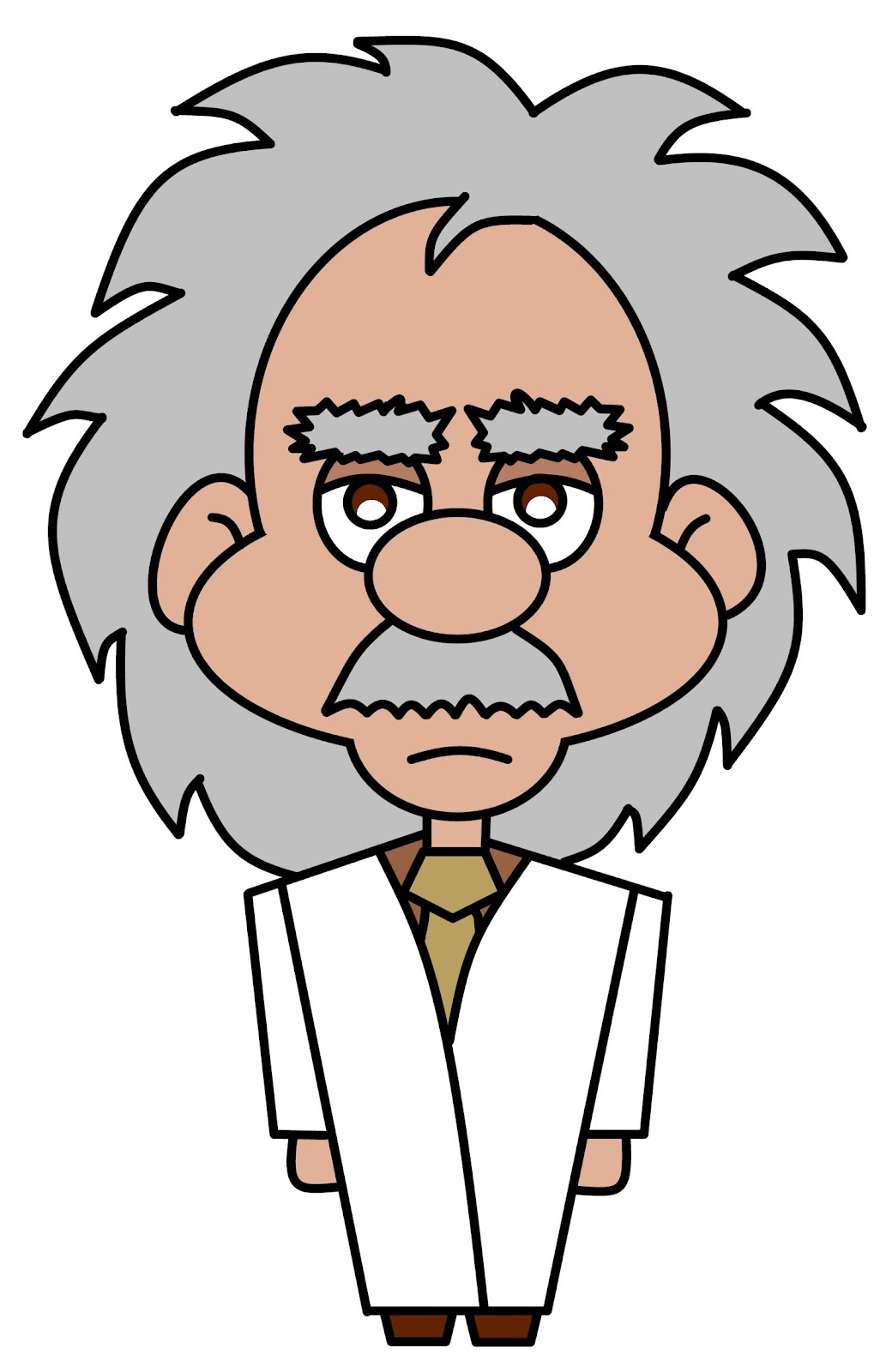 Albert Einstein Cartoon.