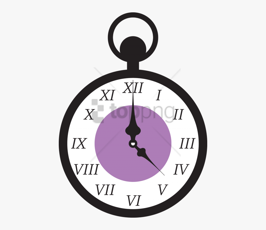 Alice Wonderland Clock Png Image With Transparent Background.