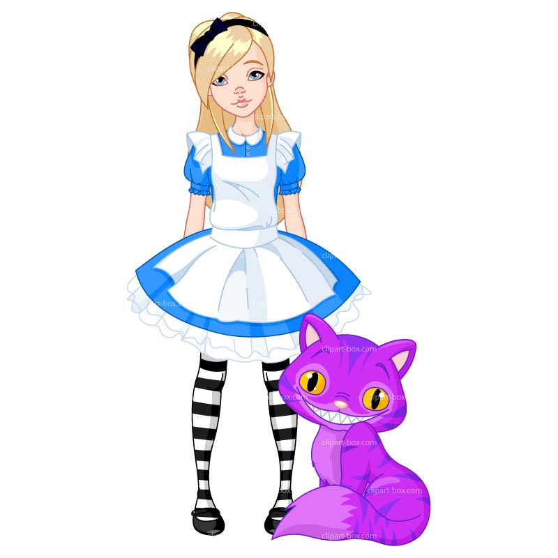 Free Alice In Wonderland Clipart.