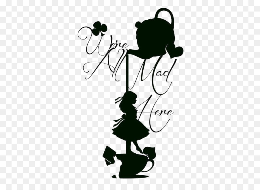 Free Alice In Wonderland Silhouette Free, Download Free Clip.