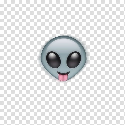 AESTHETIC GRUNGE, alien tongue out illustration transparent.