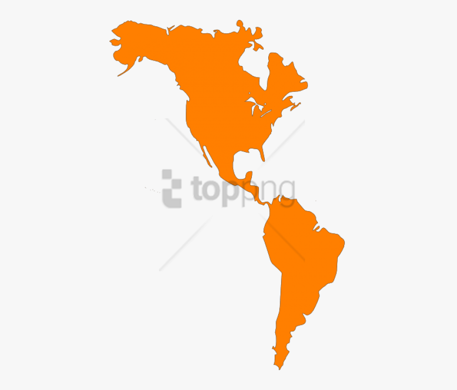 Free Png North And South America Map Png Image With.