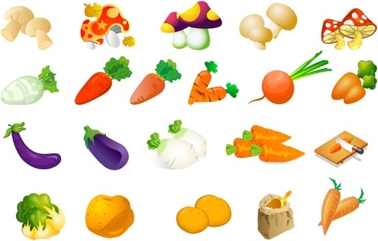 Fruits and vegetables clip art free vector download (221,469.