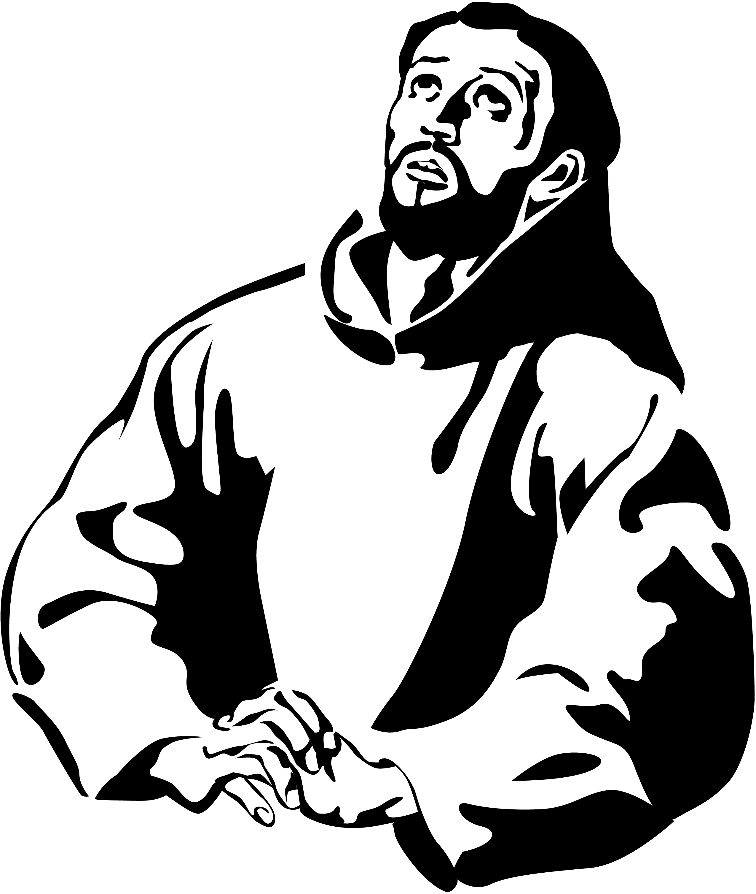 Catholic Saints Clipart.