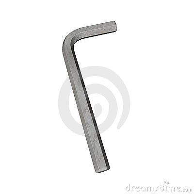 Render Of Allen Key Royalty Free Stock Images.