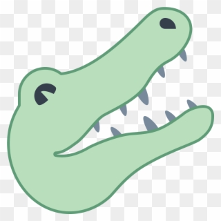 Alligator Face Clipart.