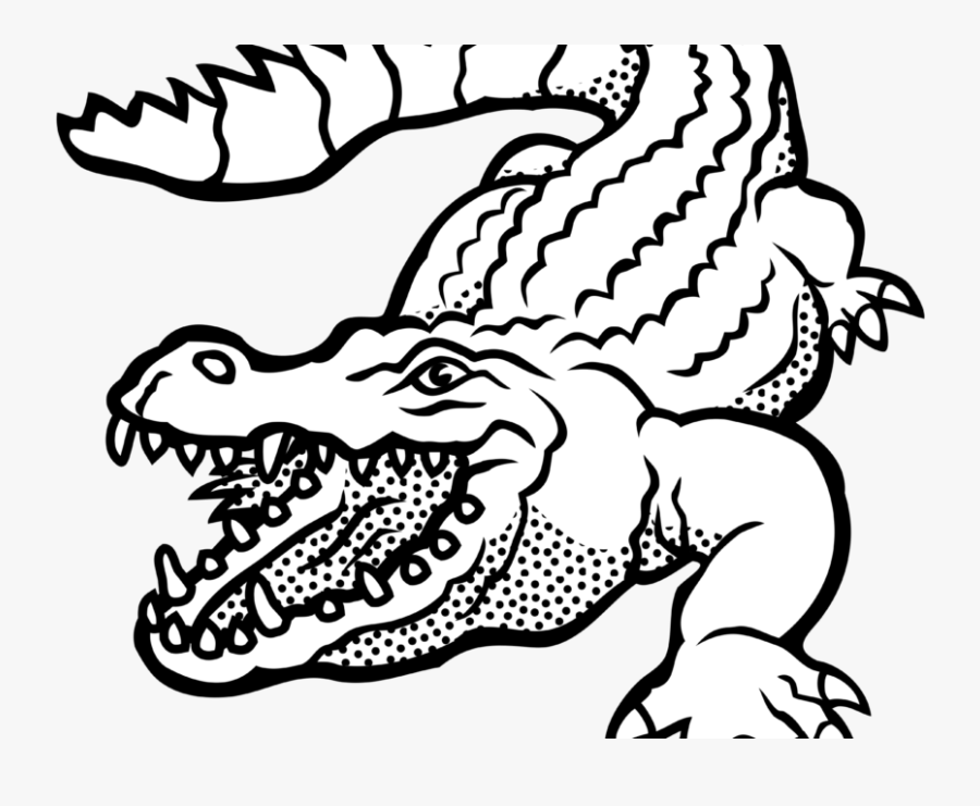 Alligator Clipart Images Black And White Free Download.