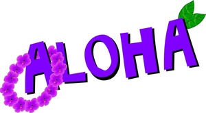 Aloha Clipart.