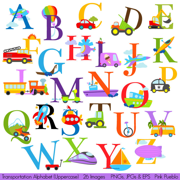 Alphabet Clipart.