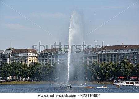 Park Hamburg Stock Photos, Royalty.