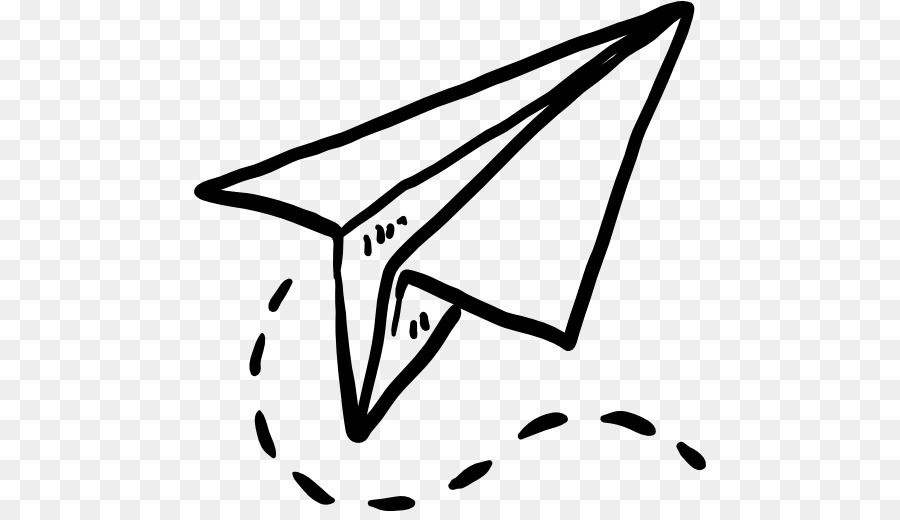 Paper Airplane png download.