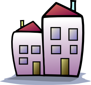 Apartments Clipart.