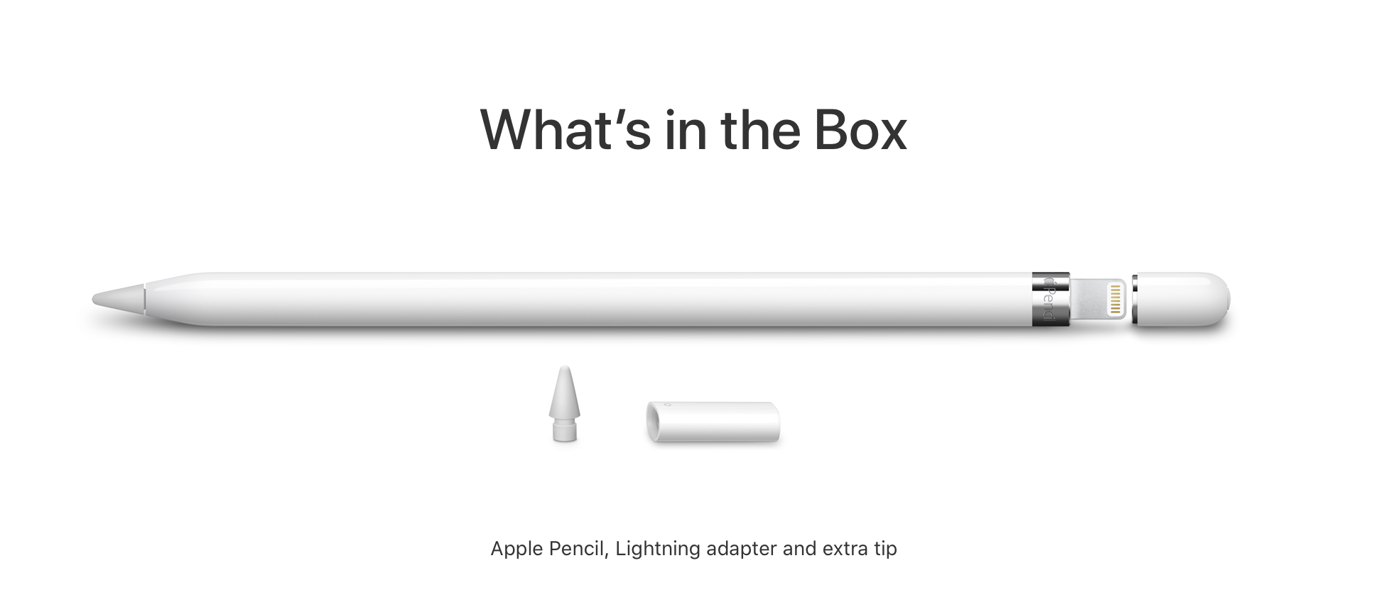 Apple Pencil.