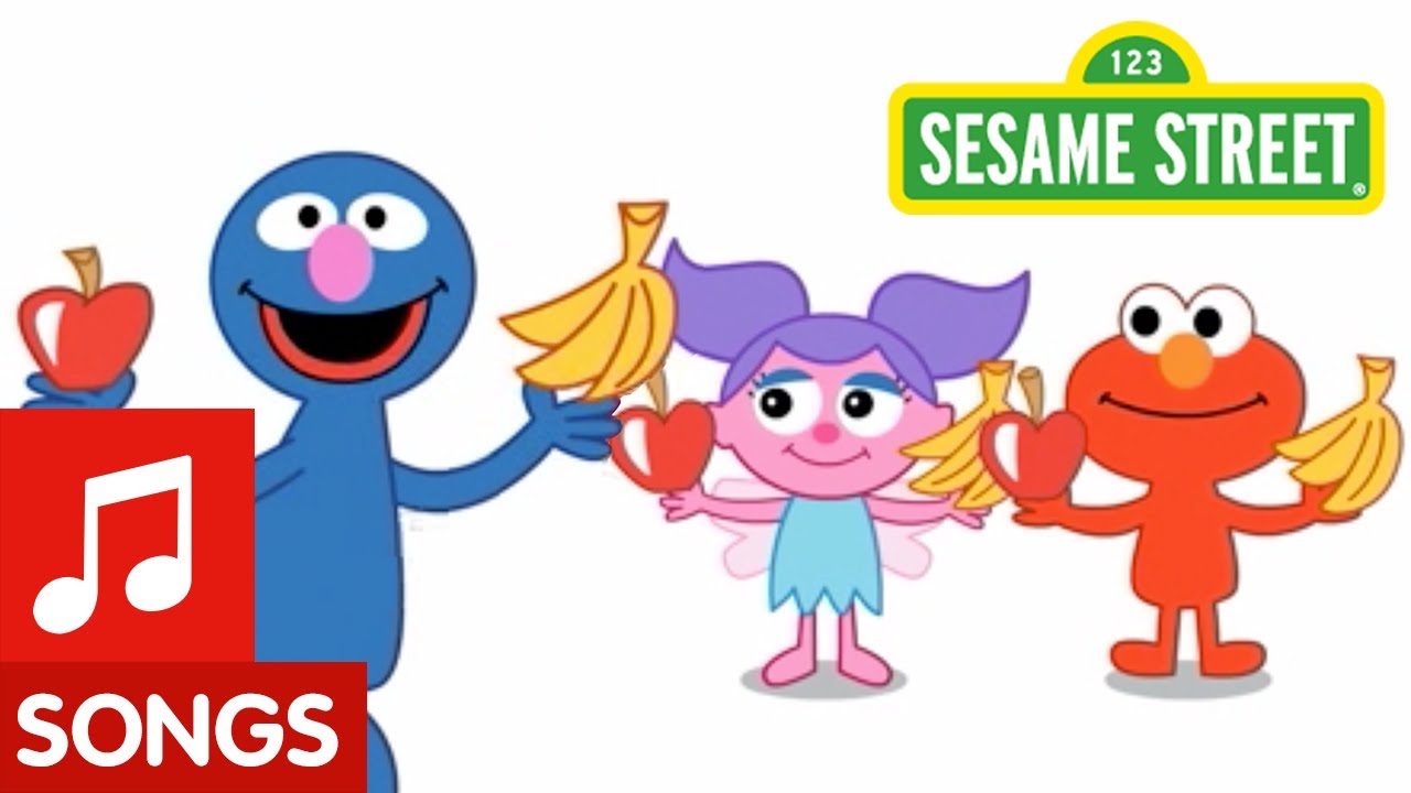 Sesame Street: Apples & Bananas Song.