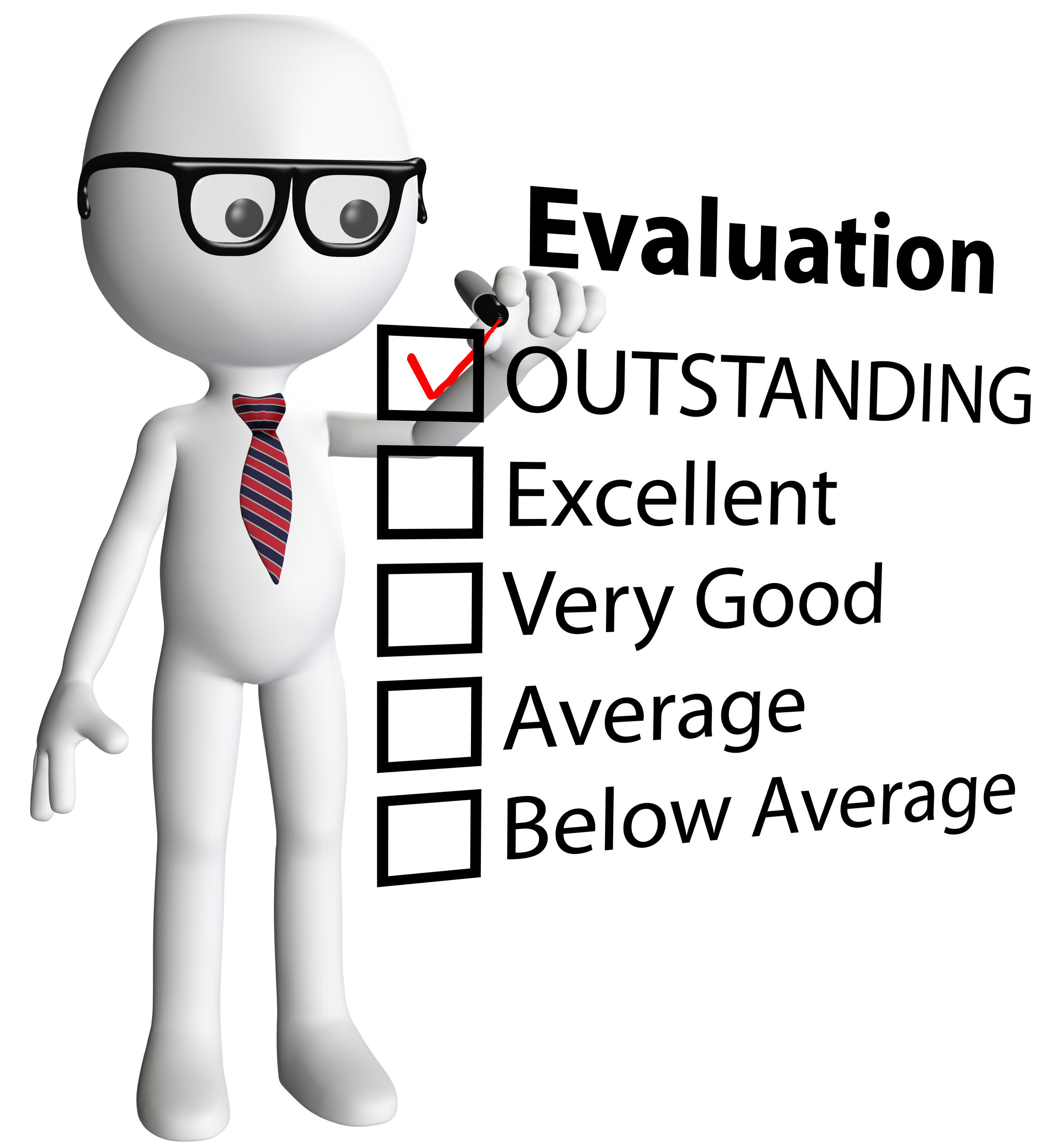 Employee Evaluation Clipart.