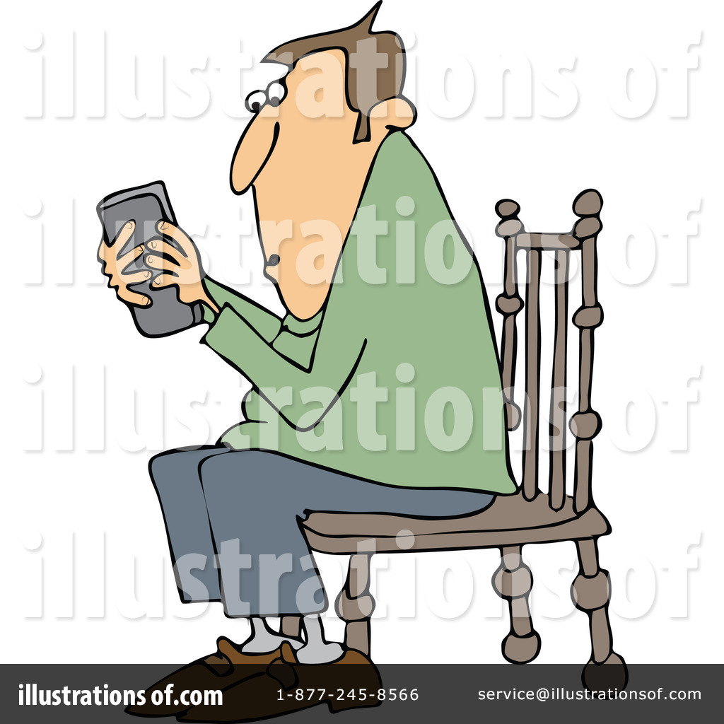 Texting Clipart #1154596.