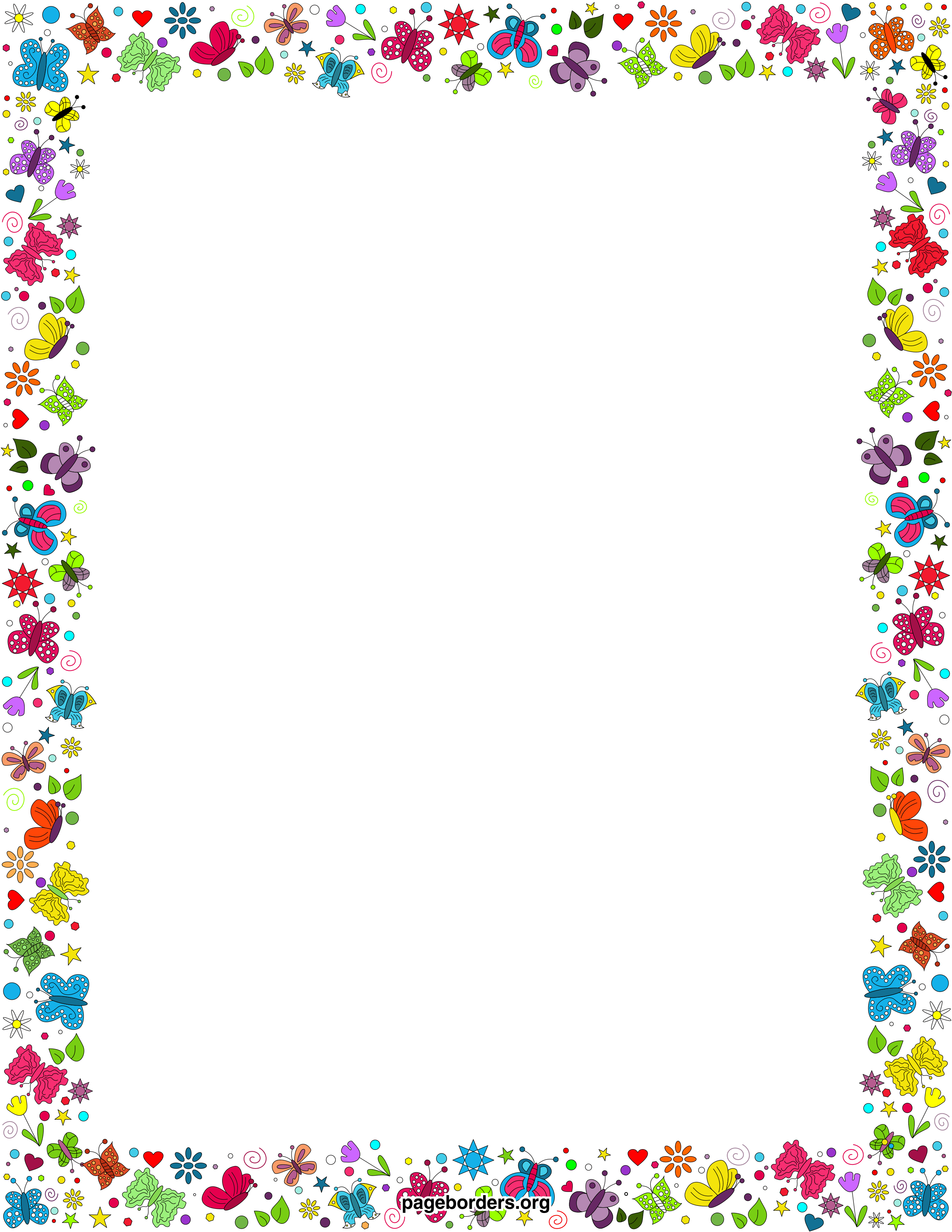 20607 Borders free clipart.