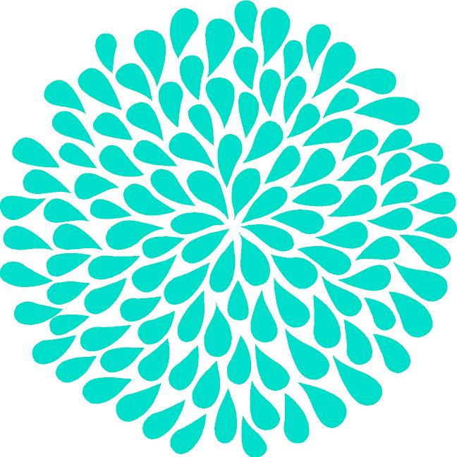 Free Turquoise Flower Cliparts, Download Free Clip Art, Free.