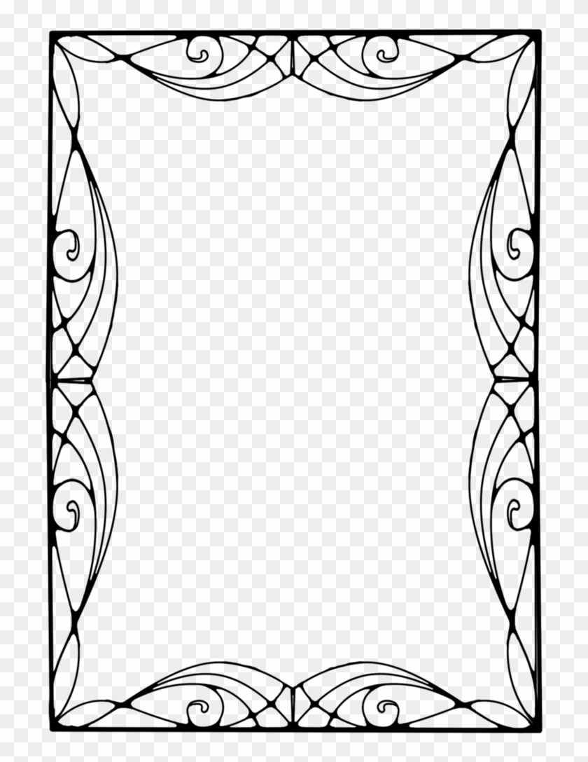 Art Nouveau Frame Free Download Clip Art.