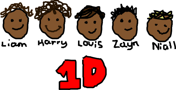 One Direction Logo Clipart.