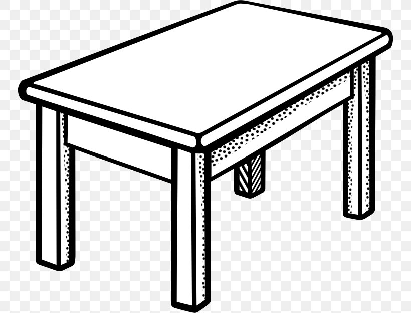 Table Matbord Desk Clip Art, PNG, 750x624px, Table, Area.