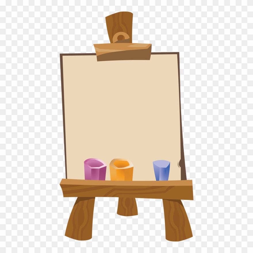 Art Easel Png.