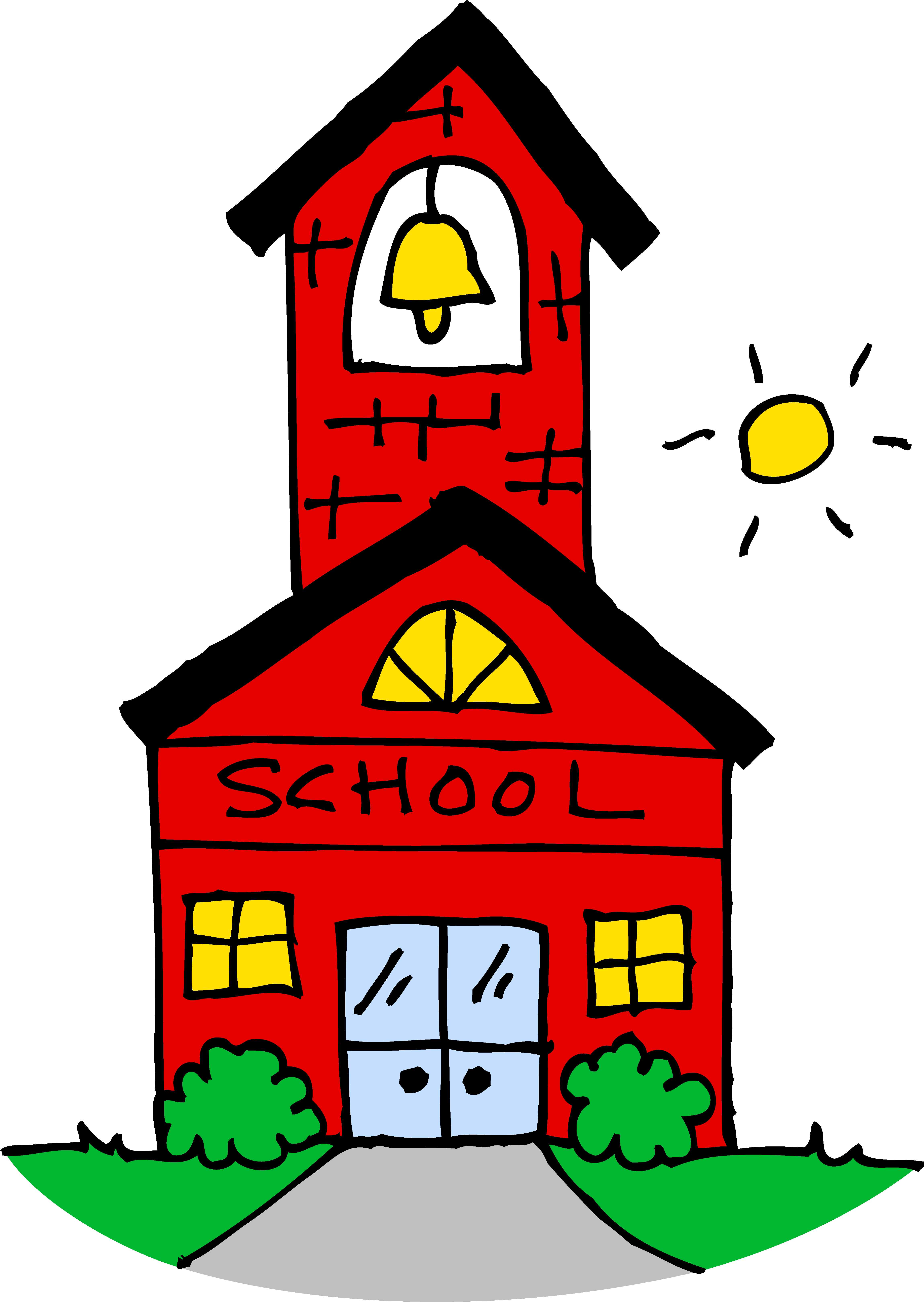 Best School House Clip Art #11312.