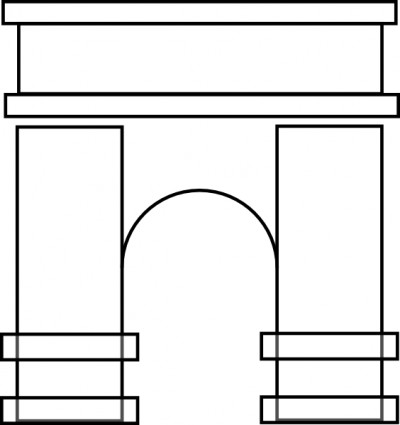 Arches Clipart.