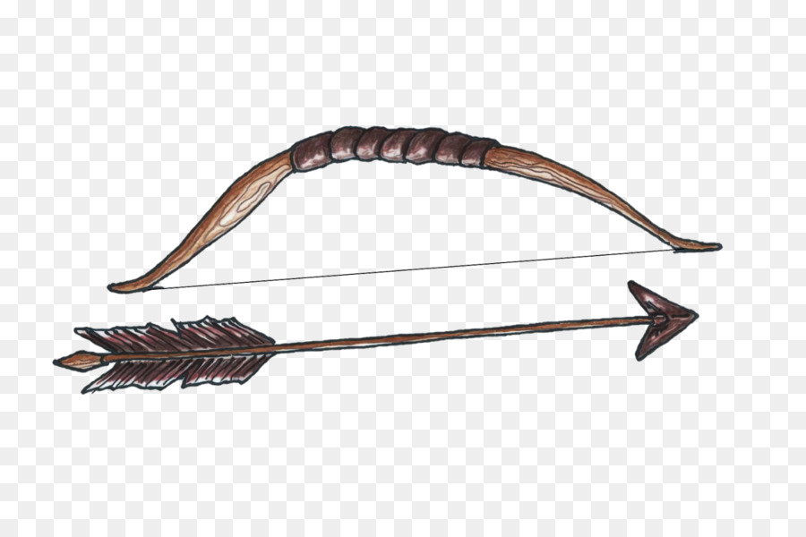 Bow And Arrow png download.